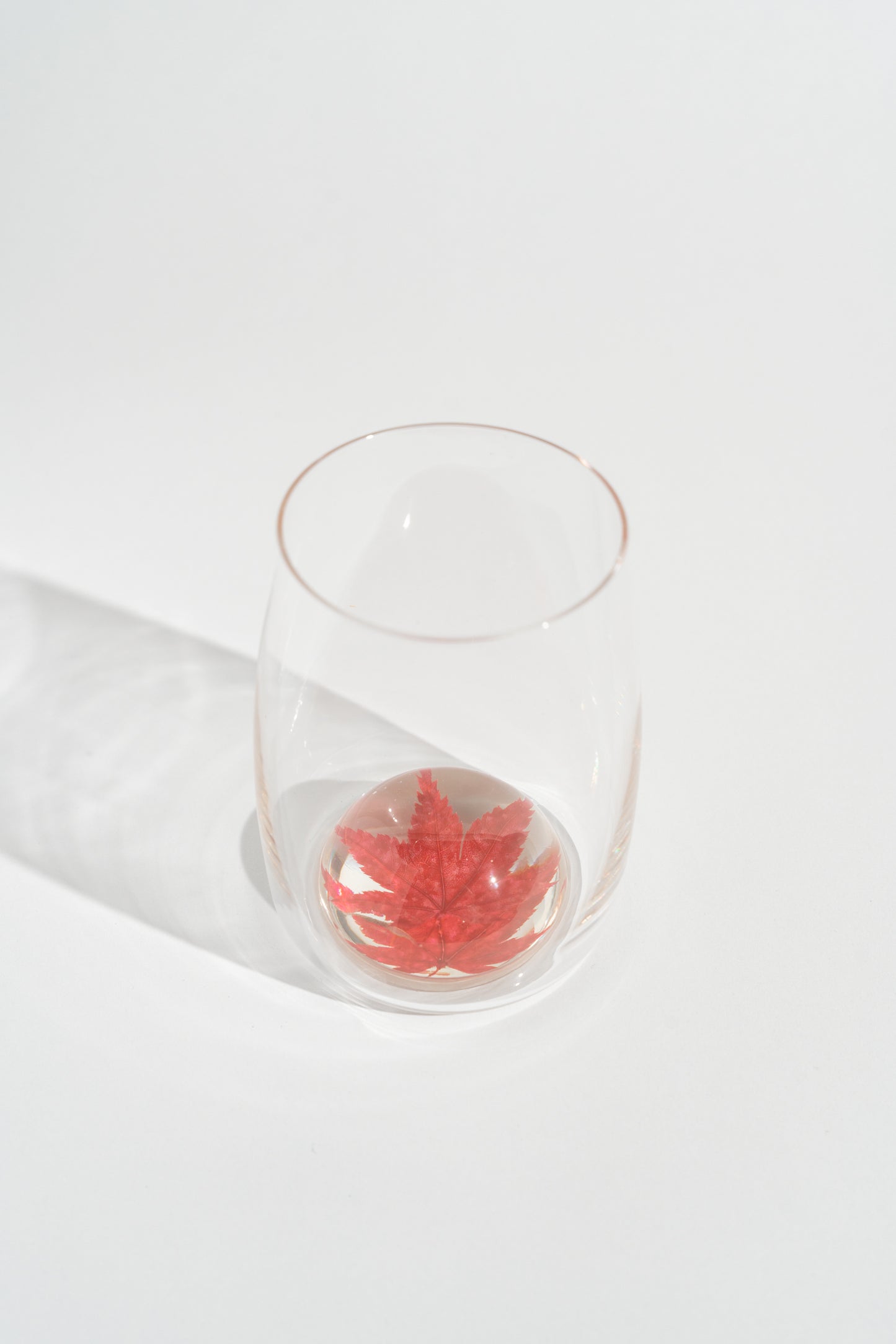 Maple Leaf Resin Cup