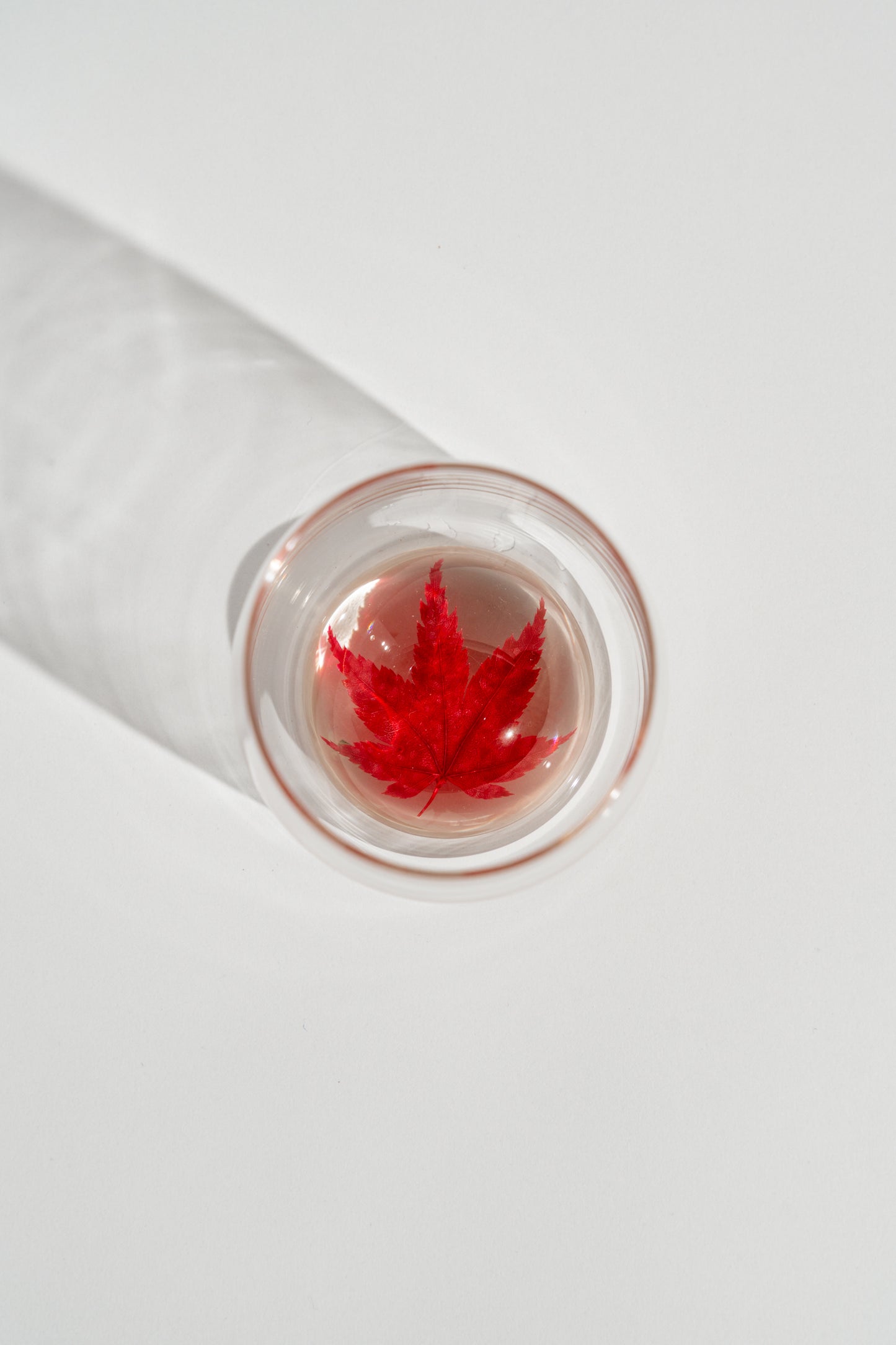 Maple Leaf Resin Cup
