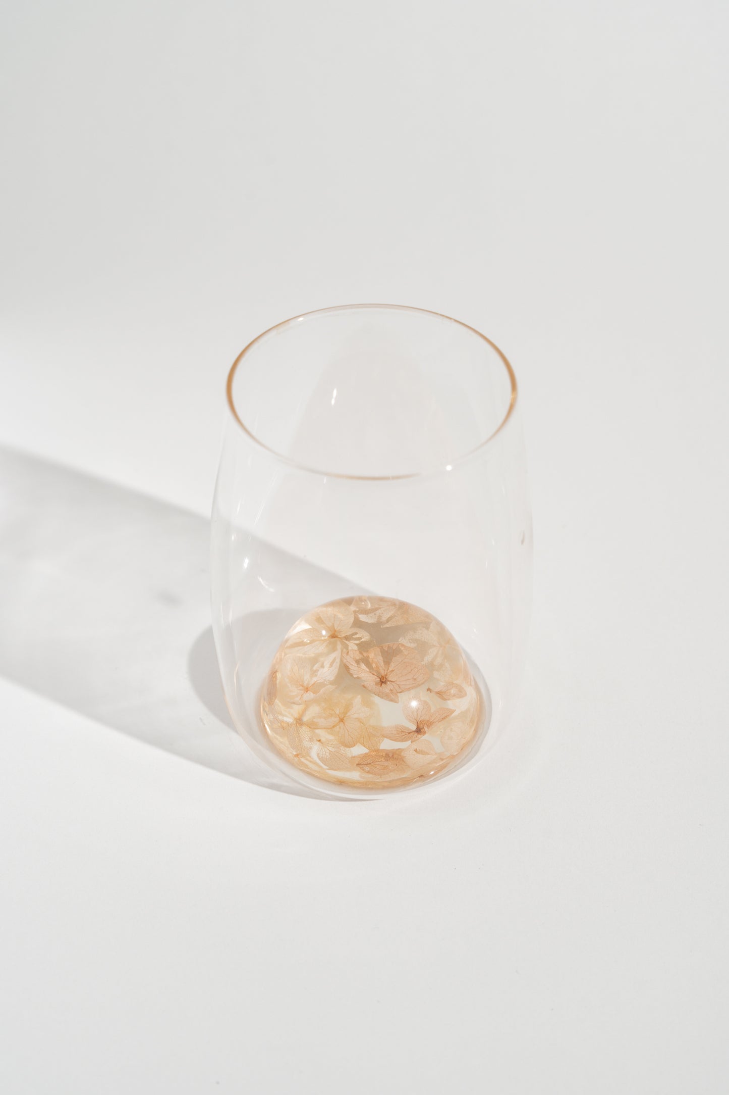 Hydrangea Resin Cup