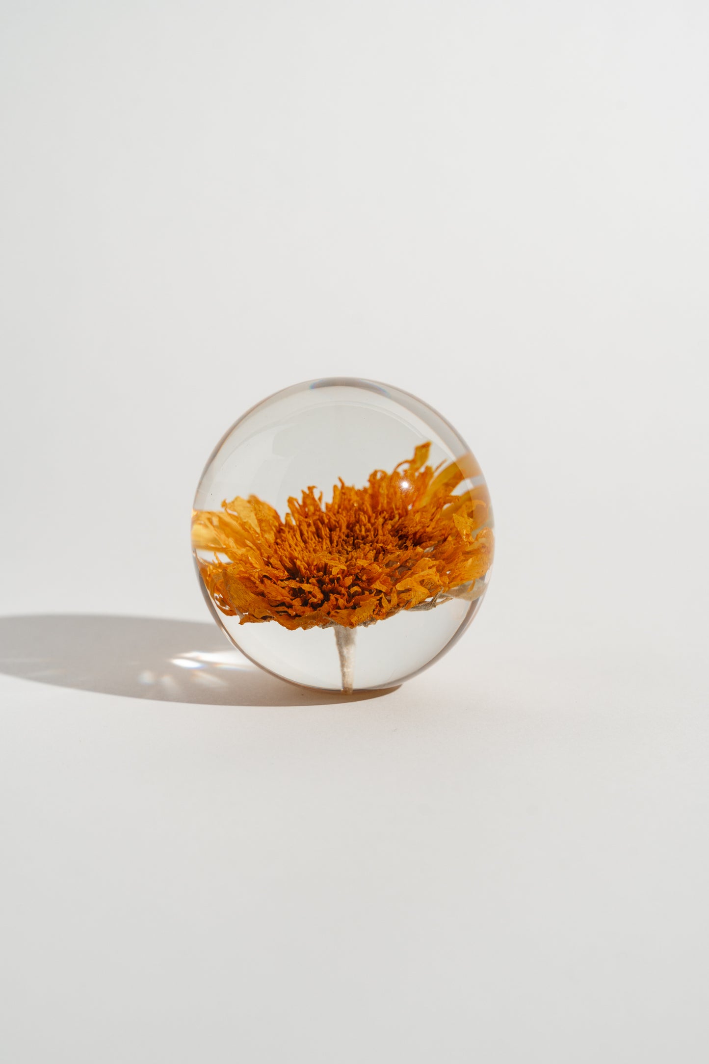 Sunflower Resin Orb