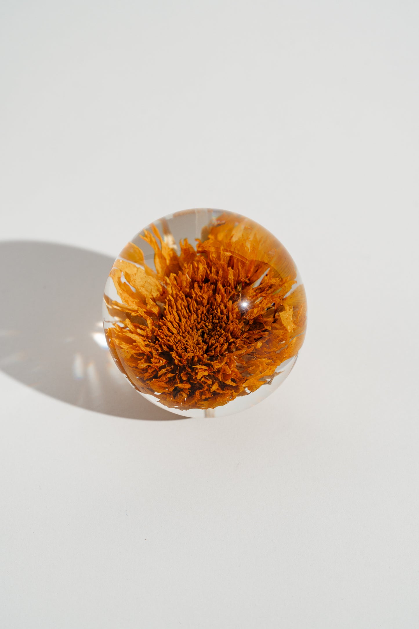 Sunflower Resin Orb