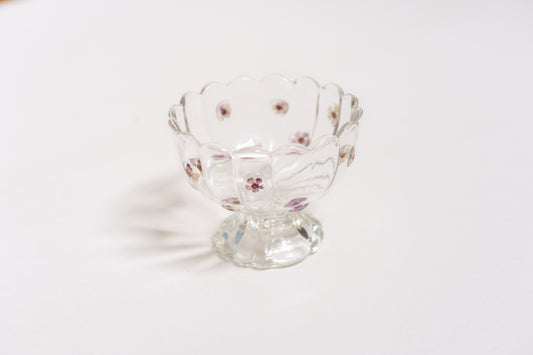 Pressed Wax Flower Dessert Bowl